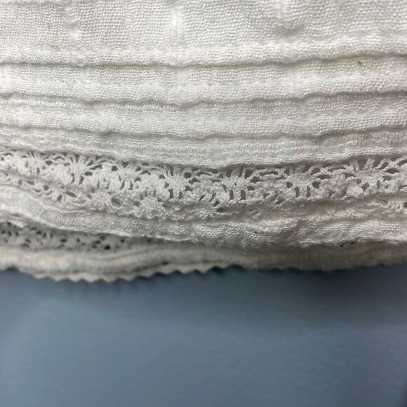 Aerie White Romper with Pockets Medium - Picture 5 of 7